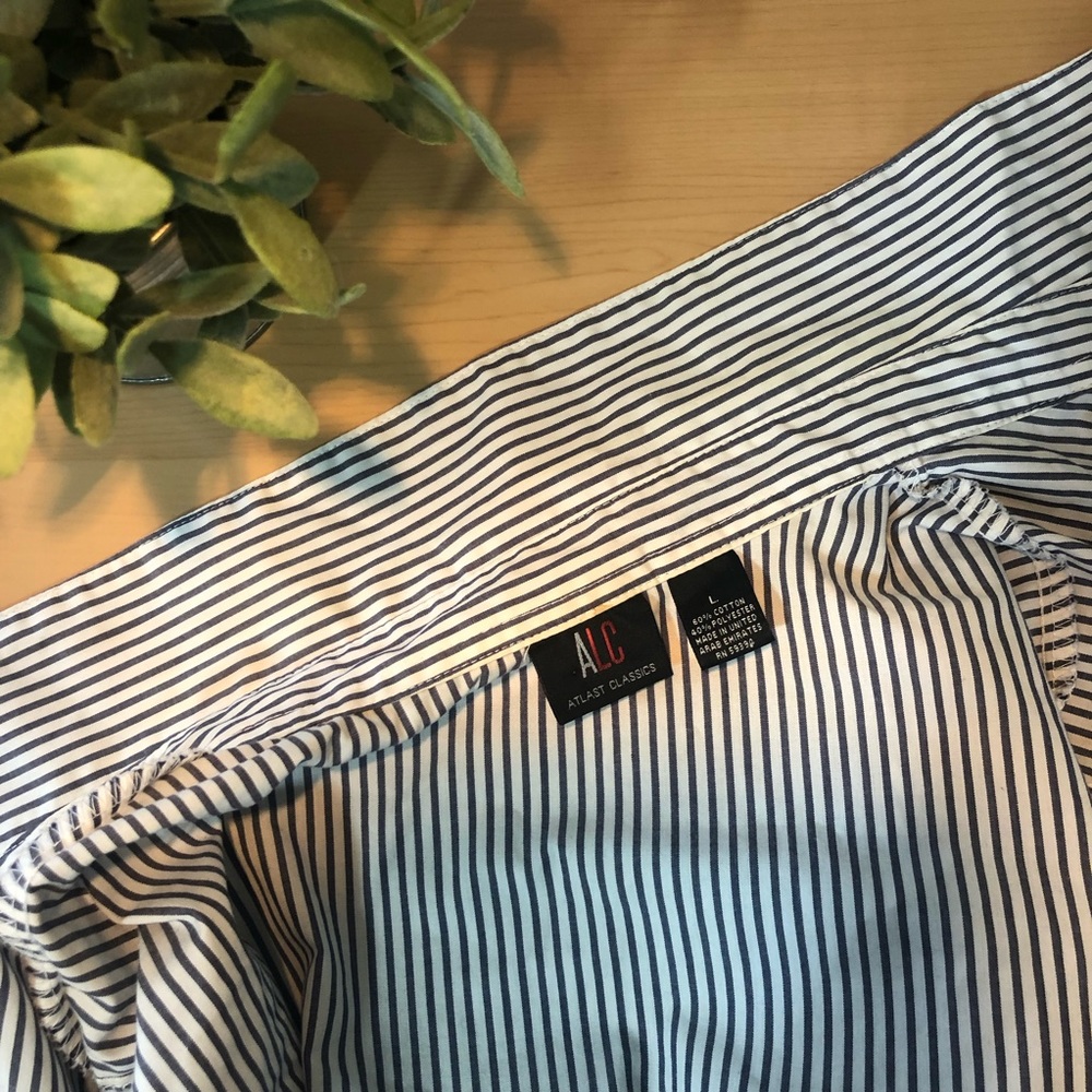 Striped Button Up - Picture 2 of 3
